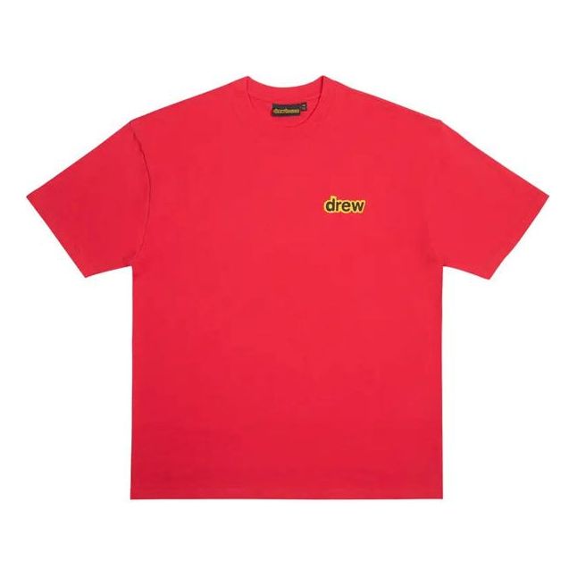 Drew House Skeleton T-shirt 'Red' DR-FW22-214