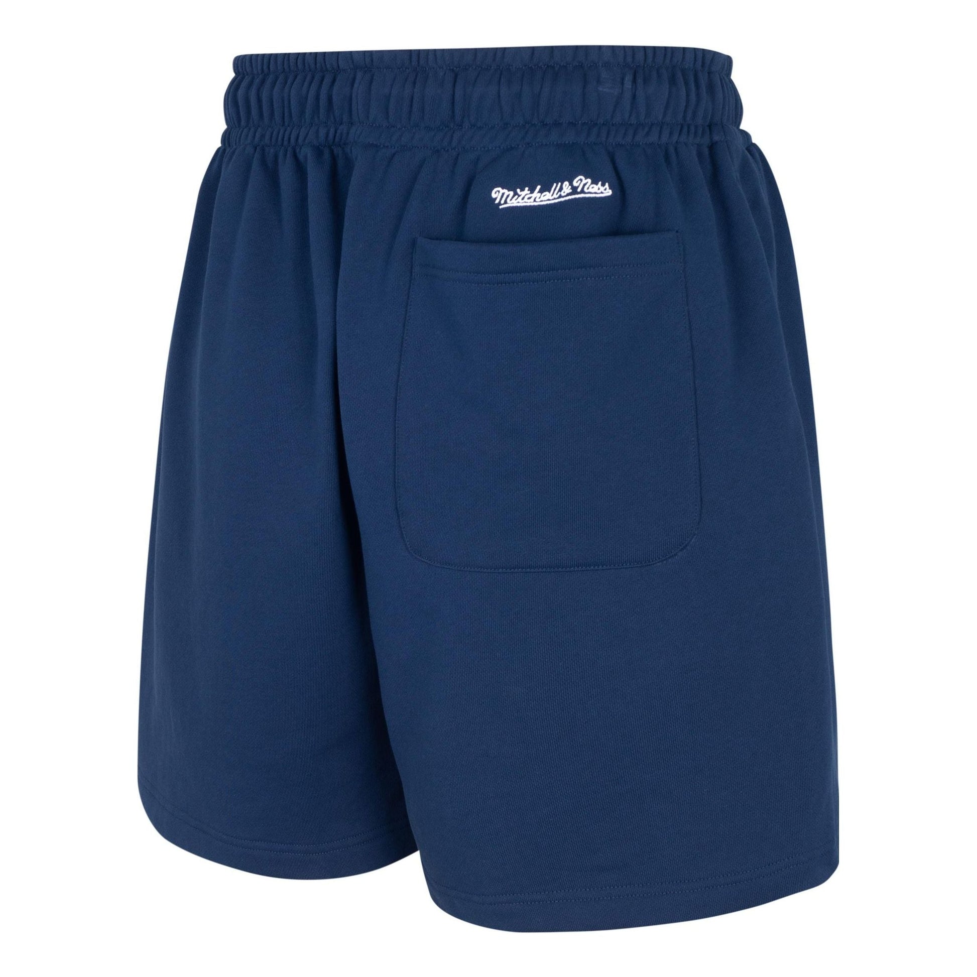 Mitchell & Ness x NBA Golden State Warriors Small Logo Shorts 'Navy' MNJYSSS23110-NAVY