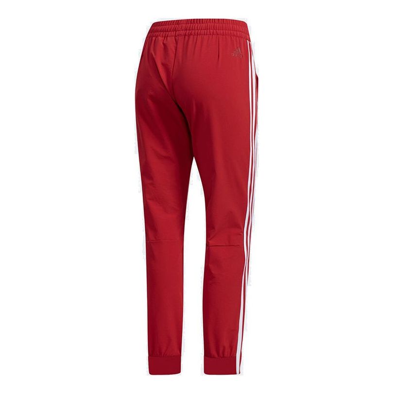 (WMNS) adidas Knit Sweatpants Asia Sizing 'Red' EH3847