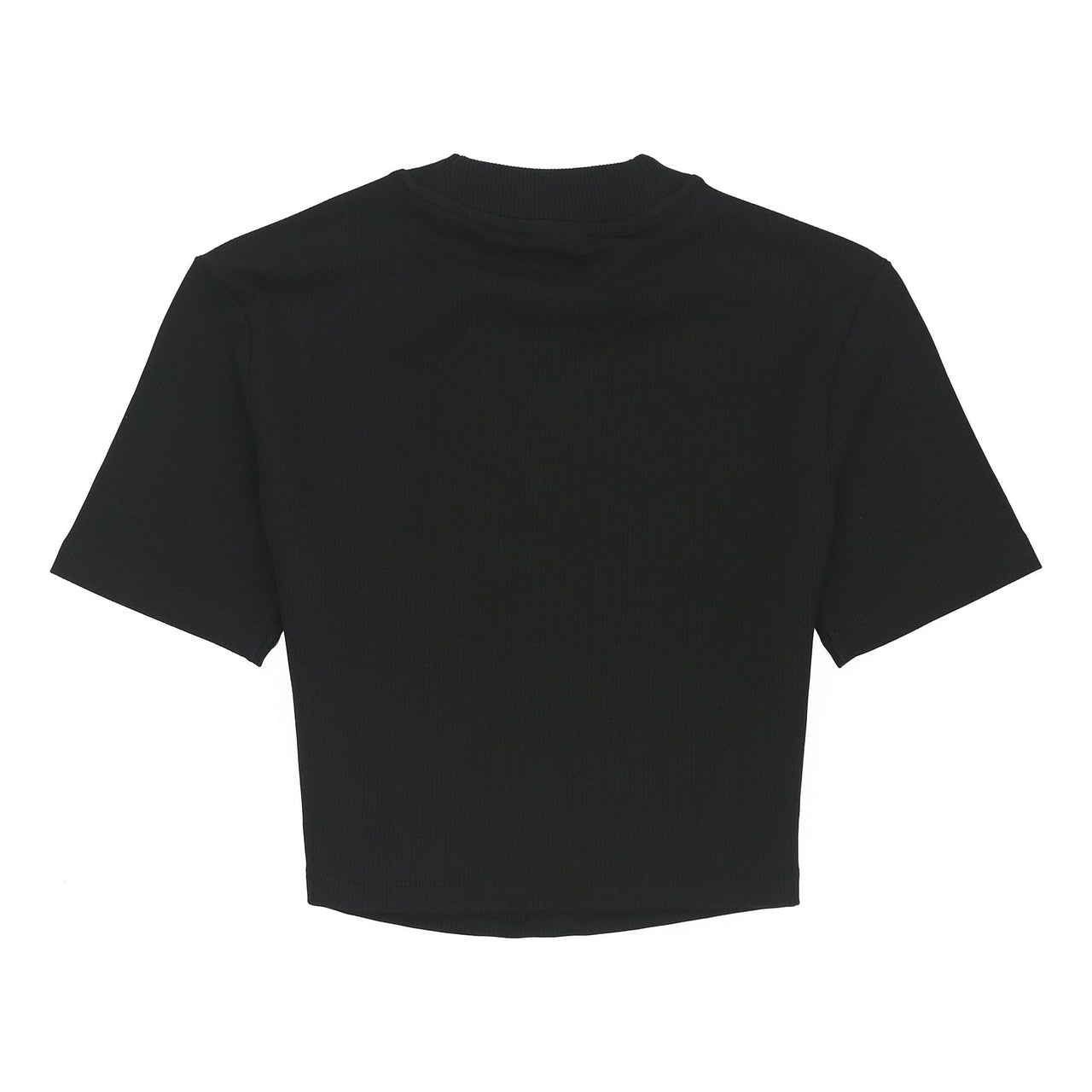 (WMNS) adidas Adicolor Essentials Rib Cropped T-Shirt Asia Sizing 'Black' HF3395