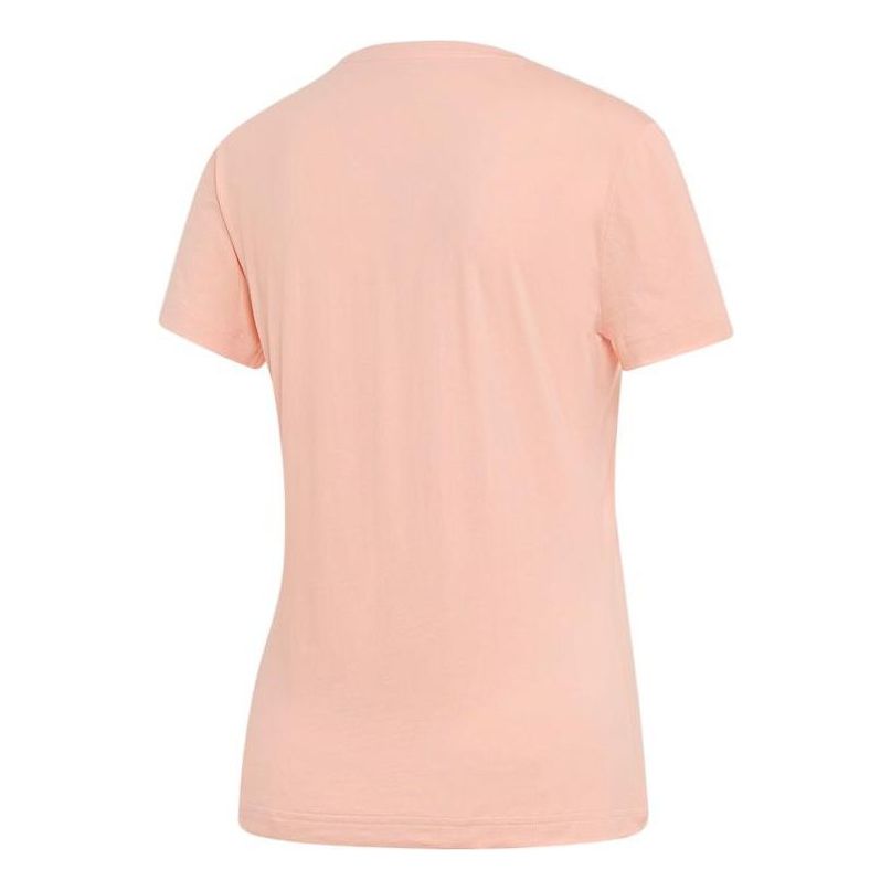 (WMNS) adidas Boxed Graphic T-Shirt Asia Sizing 'Pink' EI4584