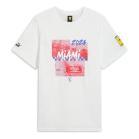 PUMA Scuderia Ferrari Miami T-shirt 'White' 630744-02