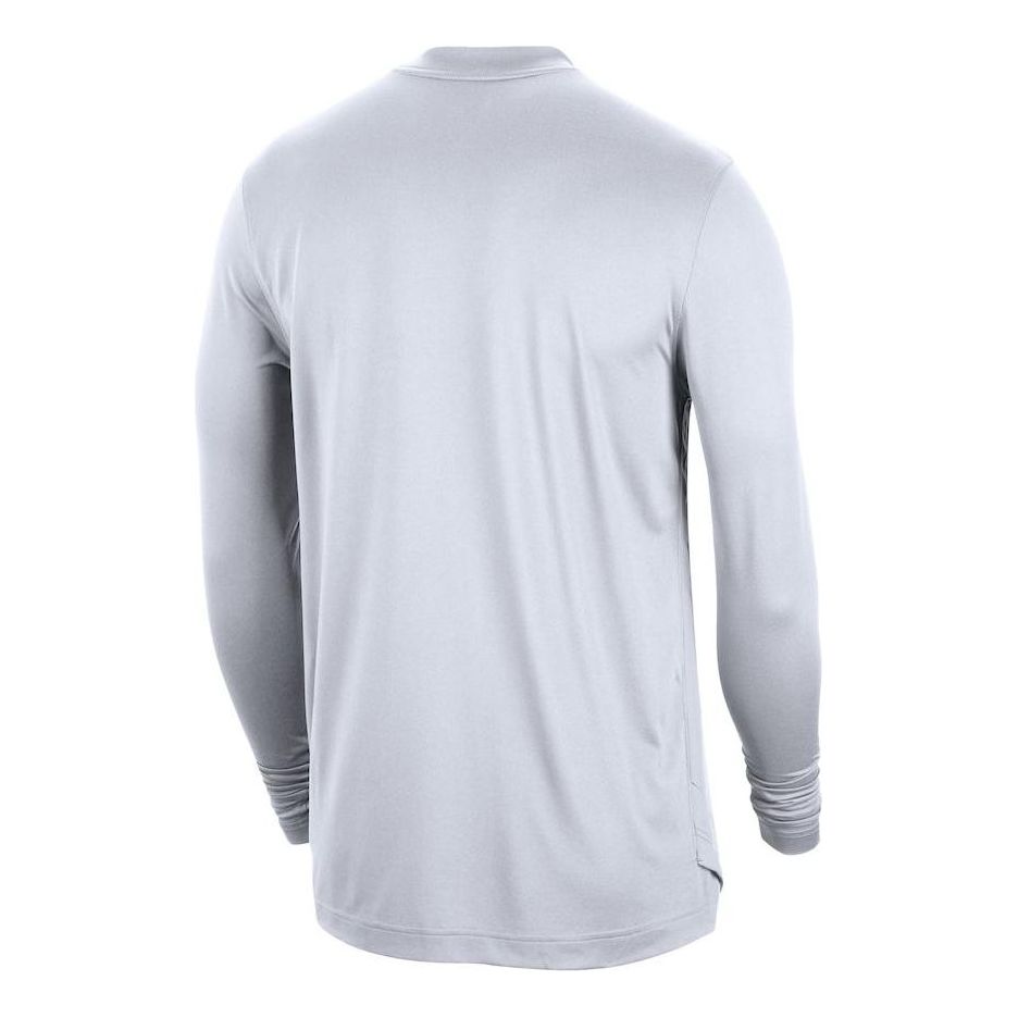 Nike x NBA Miami Heat 2022/23 City Edition Pregame Warmup Long Sleeve Shooting T-shirt 'White' DN8500-100