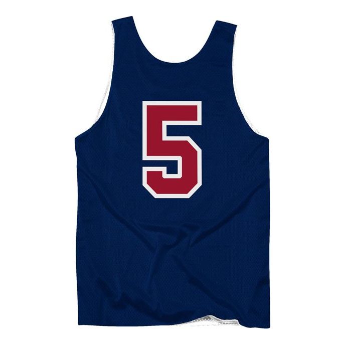 Mitchell & Ness x NBA Reversible Practice Team USA 1992 Jerseys 'David Robinson 5' ARPJGS18439-USANAVY92DRB