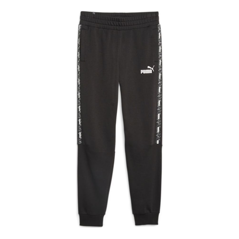 PUMA ESS TAPE CAMO Sweatpants 'Black' 675949-01