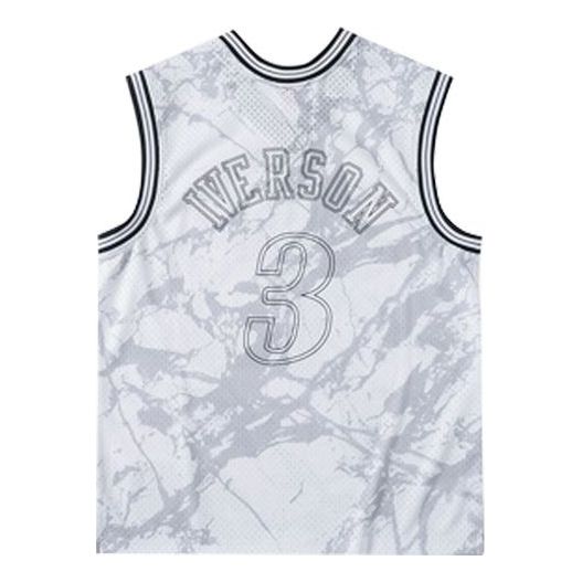Mitchell & Ness x NBA Philadelphia 76ers Hardwood Classics Jersey 'Allen Iverson 3' TFSM1273-P7600AIVPTWH
