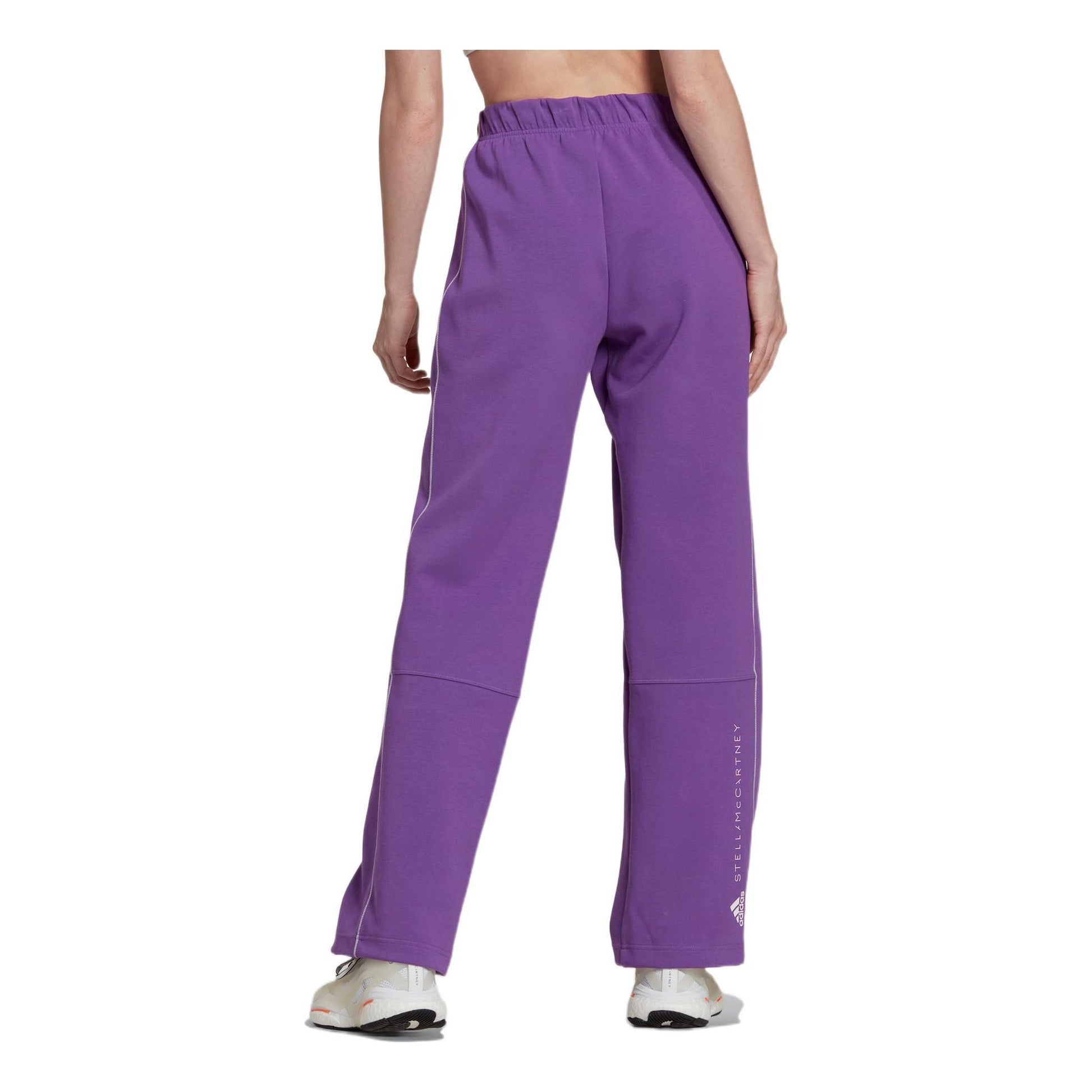 (WMNS) adidas By Stella McCartney Bootcut Track Pants Asia Sizing 'Purple' HT0087