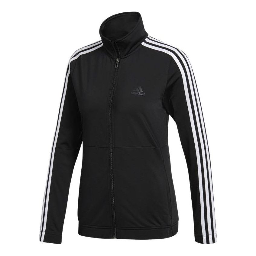 (WMNS) adidas Back to Basics Training Track Suit Asia Sizing 'Black' BK4674