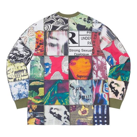 Supreme Mosaic Patchwork L/S Top 'Multi-Color' SUP-SS21-428