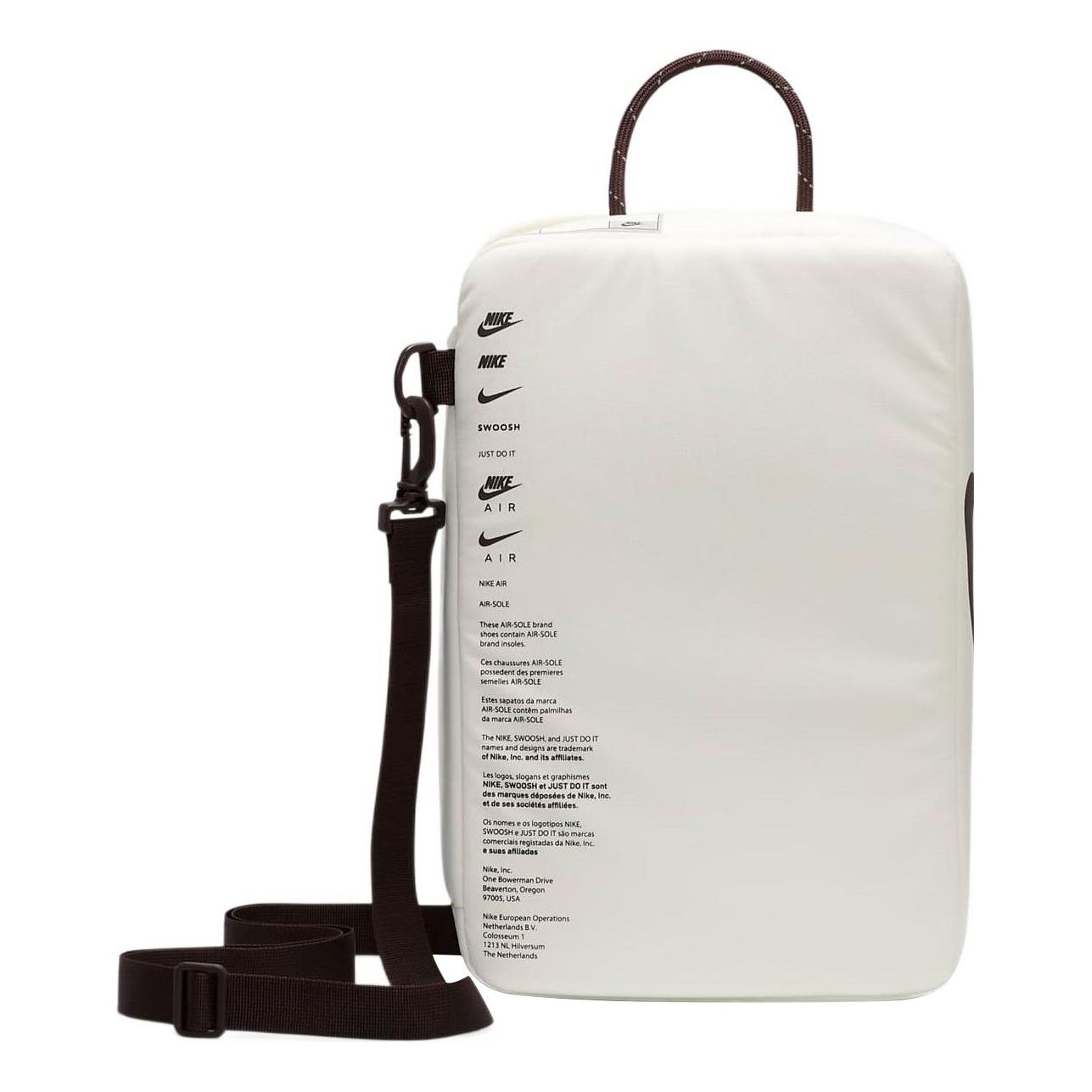 Nike Shoe Box Bag 'White Black' DA7337-133