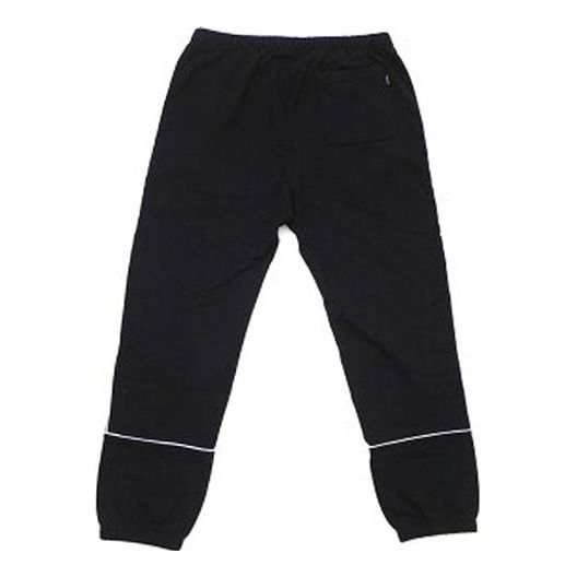 Supreme Piping Sweatpants 'Black White' SUP-SS18-406
