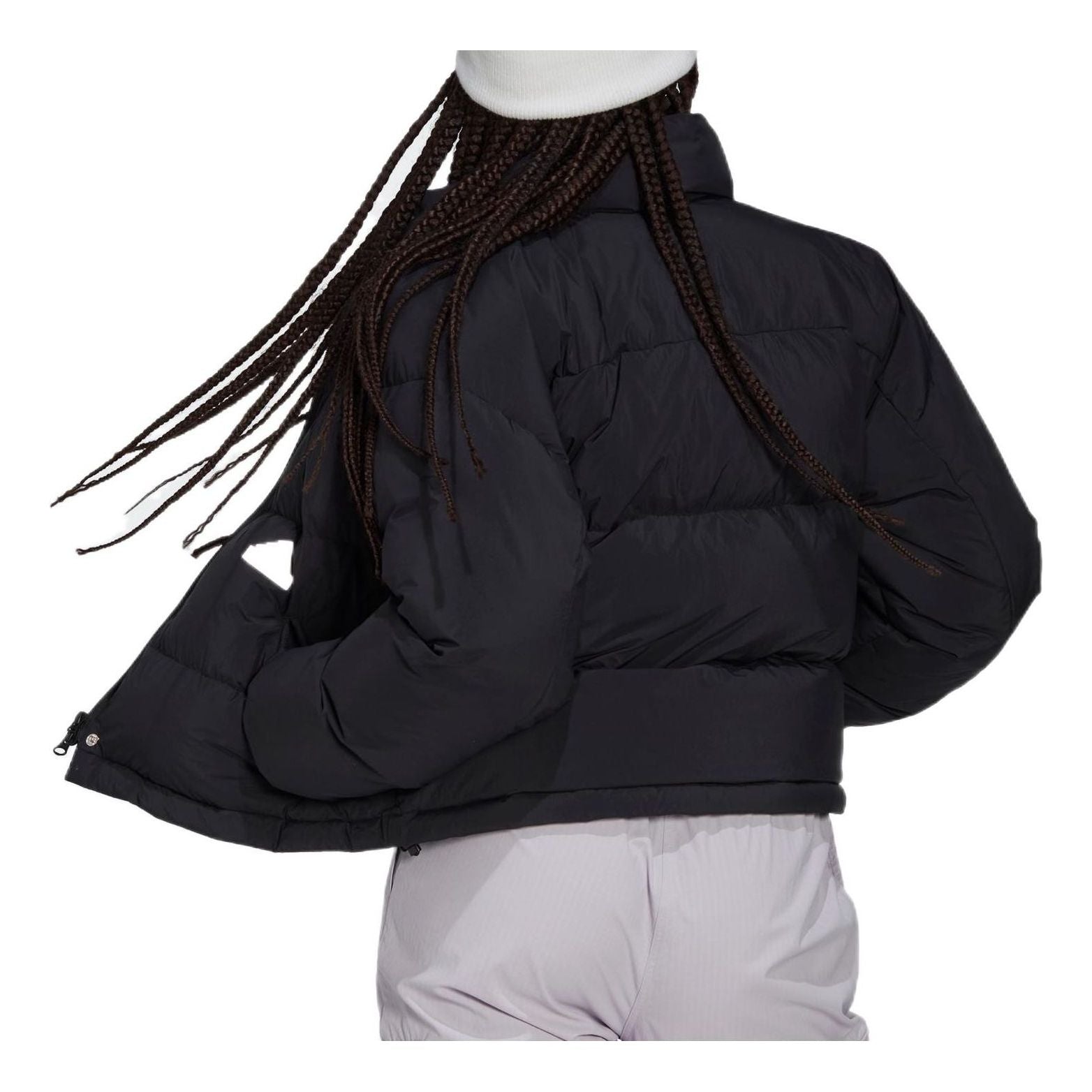 (WMNS) adidas Puffer Jacket Asia Sizing 'Black' HG4376