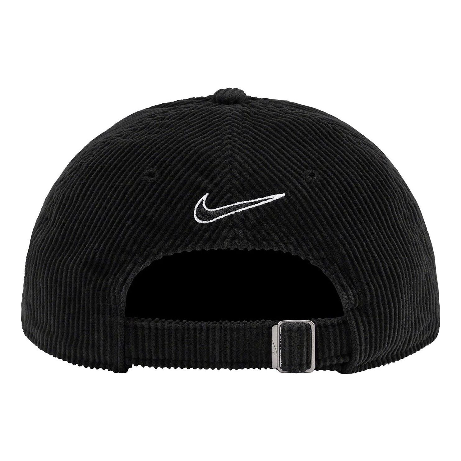 Supreme x Nike Arc Corduroy 6-Panel Cap 'Black White' DM9047-010