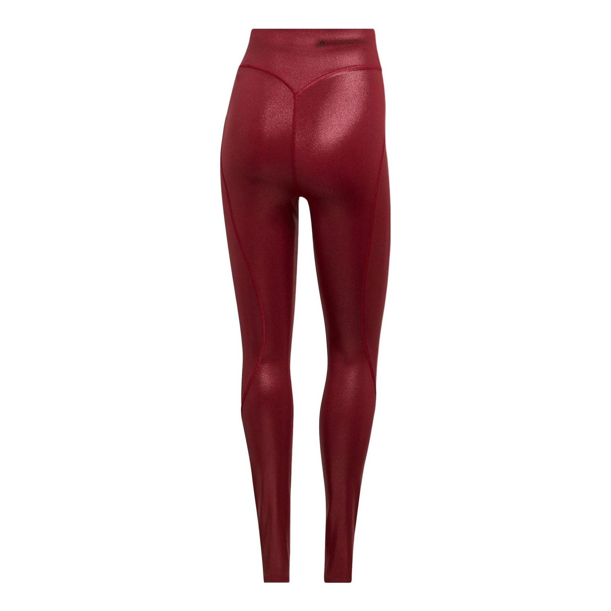 (WMNS) adidas by Stella McCartney Shiny Training Leggings Asia Sizing 'Red' HG6878