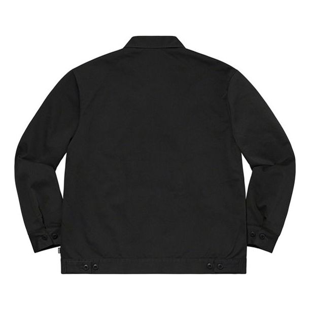 Supreme x Daniel Johnston Embroidered Work Jacket 'Black Multi-Color' SUP-SS20-631