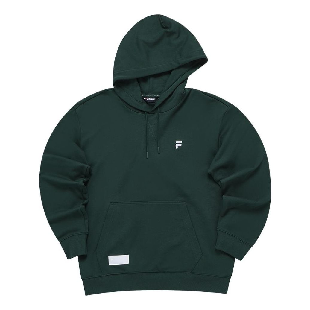 FILA FUSION Uniform Inline Hoodie 'Green' T11M335205F-DG