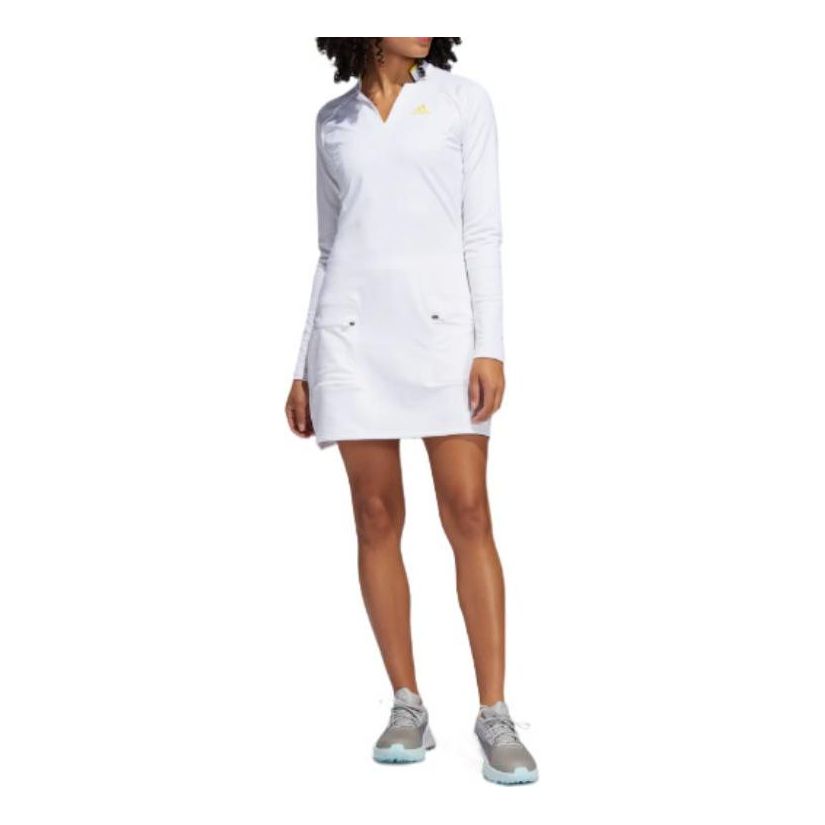 (WMNS) adidas Warp Knit Golf Dress Asia Sizing 'White' HG6977