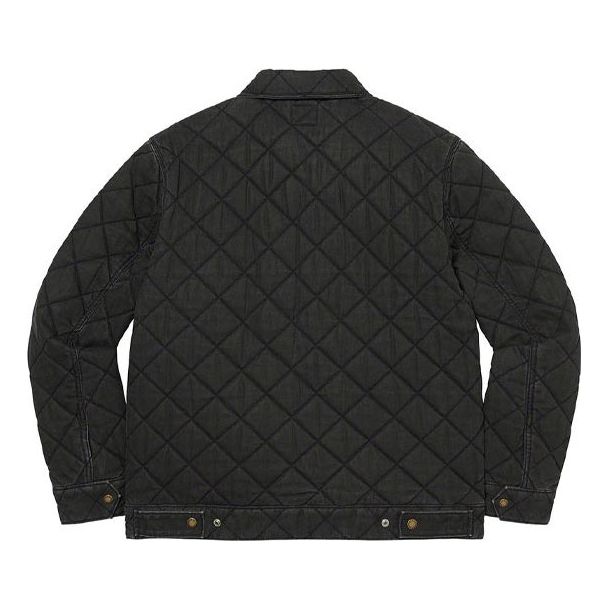 Supreme x Dickies Quilted Denim Work Jacket 'Black' SUP-FW21-370