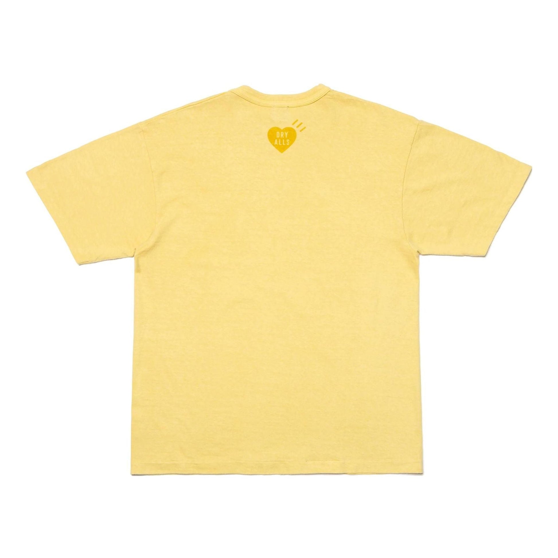 HUMAN MADE Plant Dyed T-shirt #2 'Yellow' HM25CS054