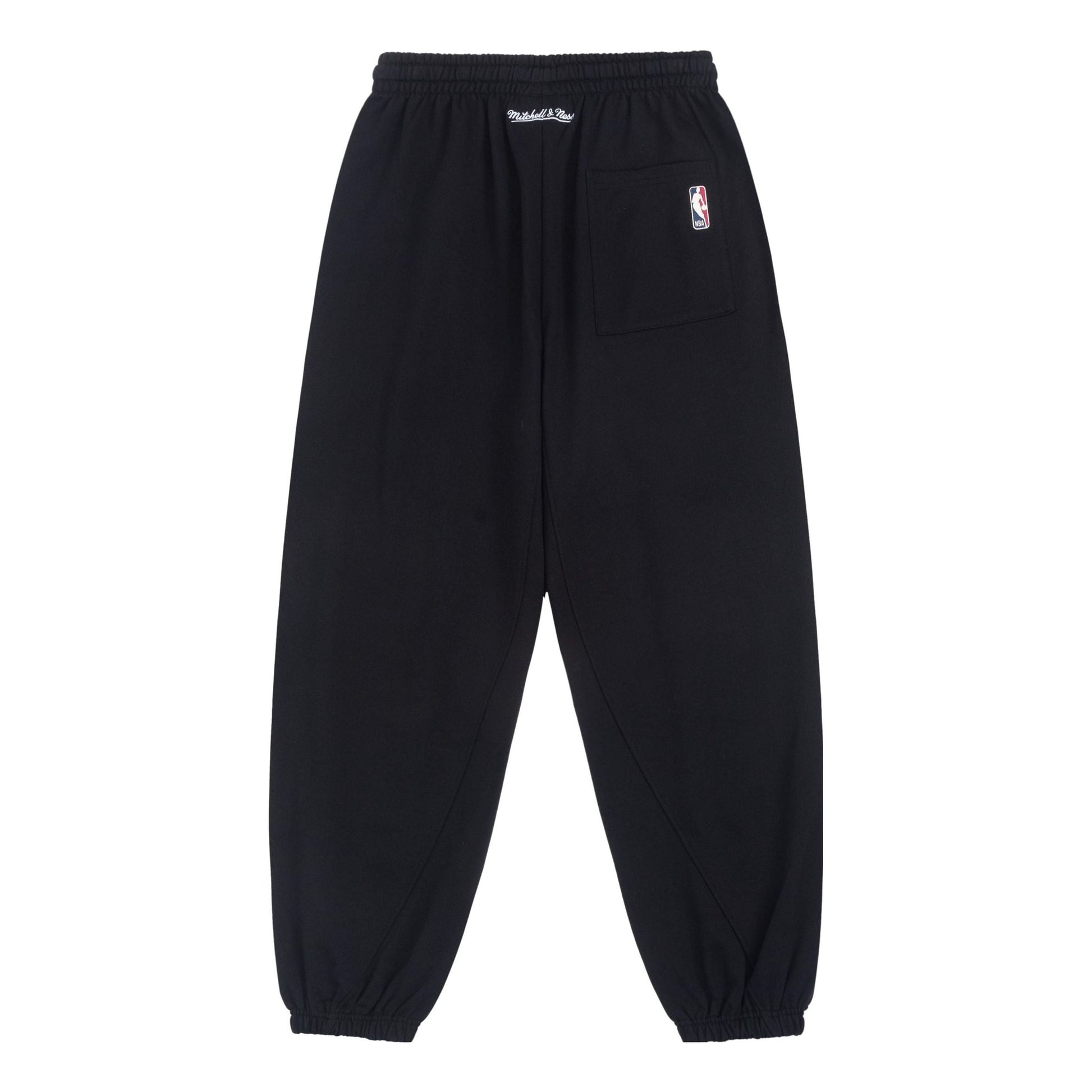 Mitchell & Ness x NBA Chicago Bulls Sweatpants 'Black' MNJYFWSP23091001