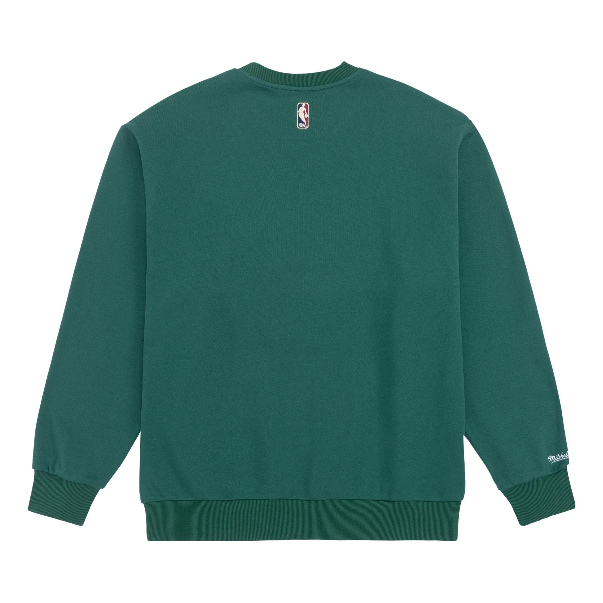 Mitchell & Ness x NBA Dallas Mavericks There and Back Pullover Sweatshirt 'Green' MNJYFWHD23092006