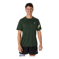 ASICS Icon Short Sleeve Top 'Rain Forest Glow Yellow' 2011C836-305