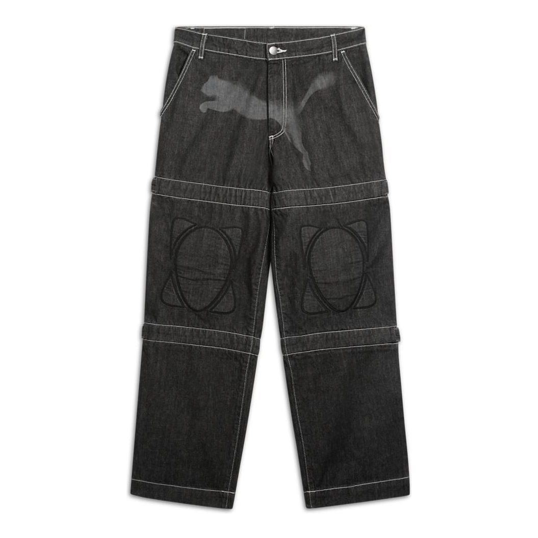 PUMA x A$AP ROCKY Knee Pad Pants 'Black Denim' 631006-01