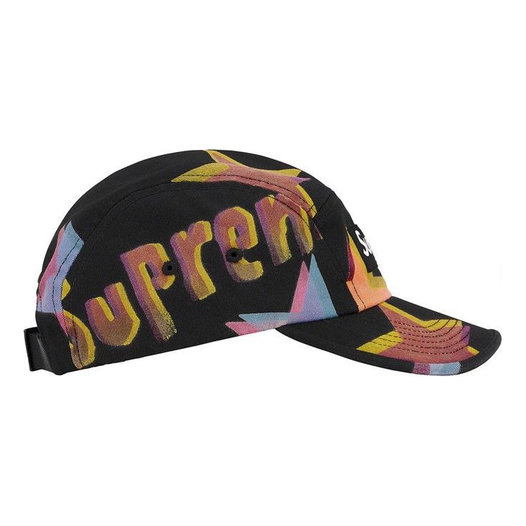 Supreme Gonz Stars Camp Cap 'Black Purple Yellow' SUP-SS21-820