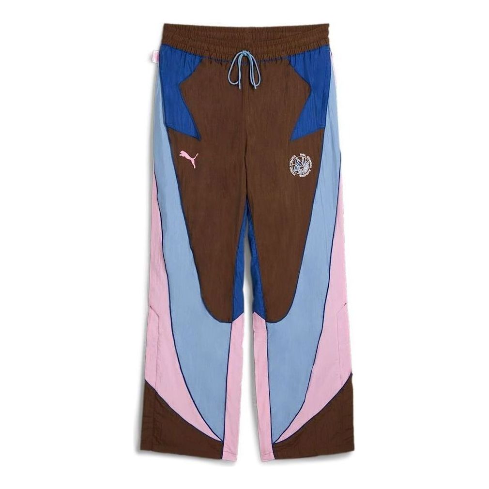 PUMA Hoops x KidSuper Track Pants 'Chestnut Brown' 627855-01