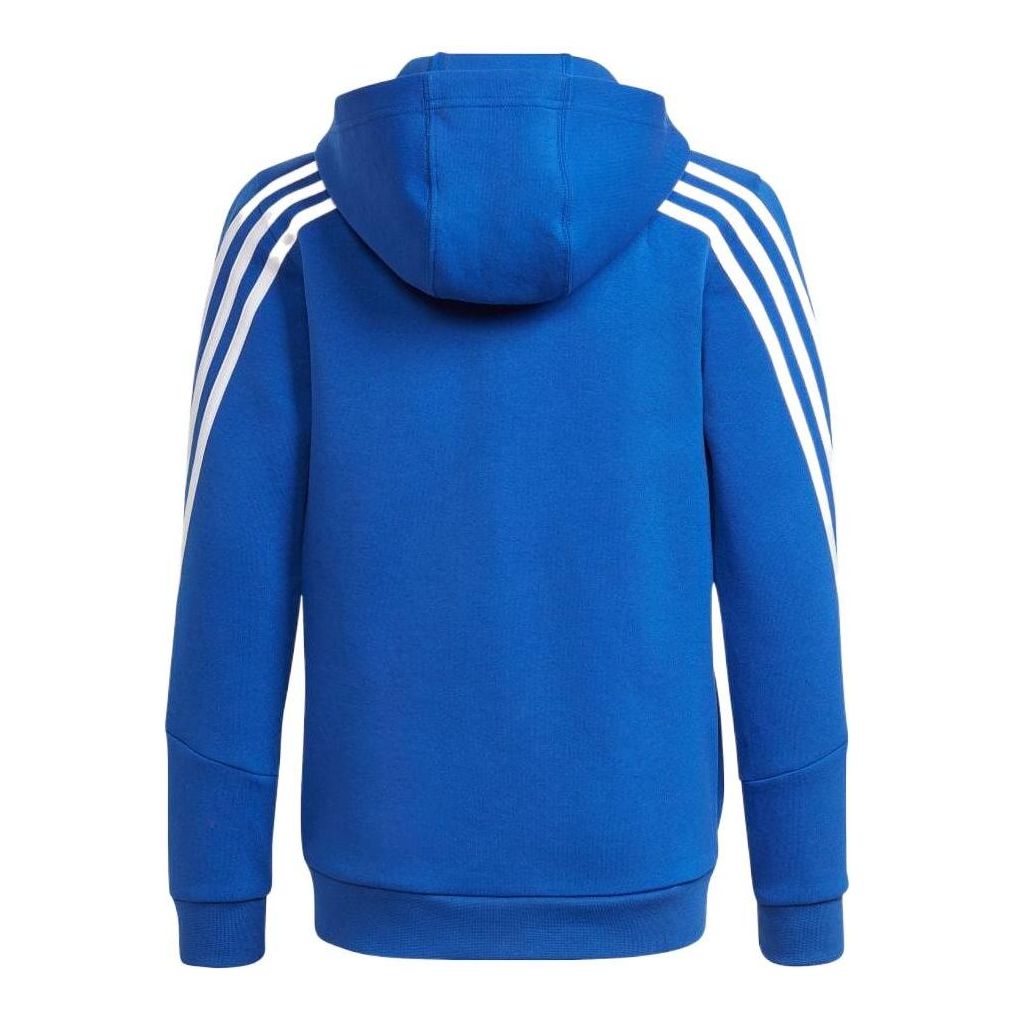 (GS) adidas Future Icons 3-Stripes Full-Zip Hoodie Asia Sizing 'Blue White' H26636
