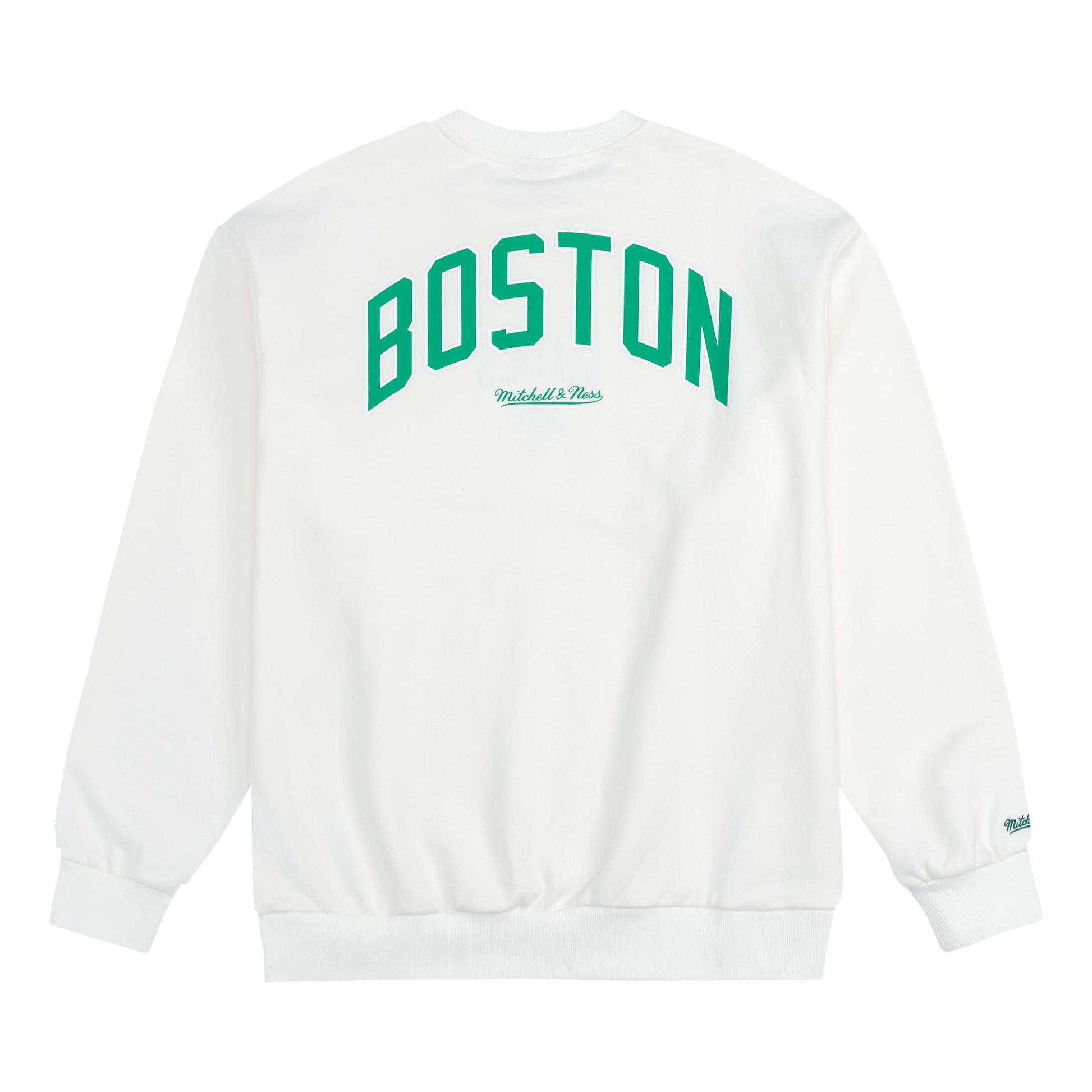 Mitchell & Ness x NBA Boston Celtics Sweatshirt 'White Green' MNJYFWHD230920012