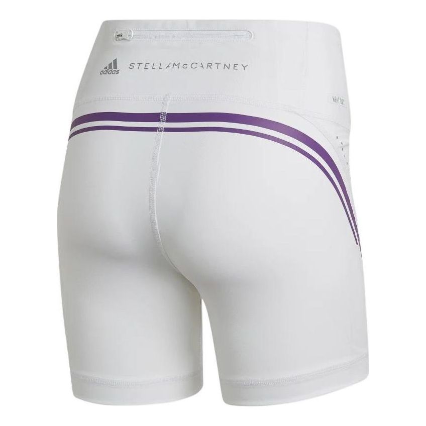 (WMNS) adidas by Stella McCartney Truepace Short Tight Asia Sizing 'White Purple' HG6852