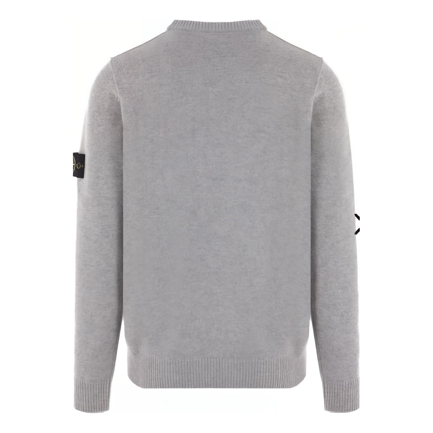 STONE ISLAND Wool Crewneck Sweatshirt 'Grey' 7915508A3-V0M64
