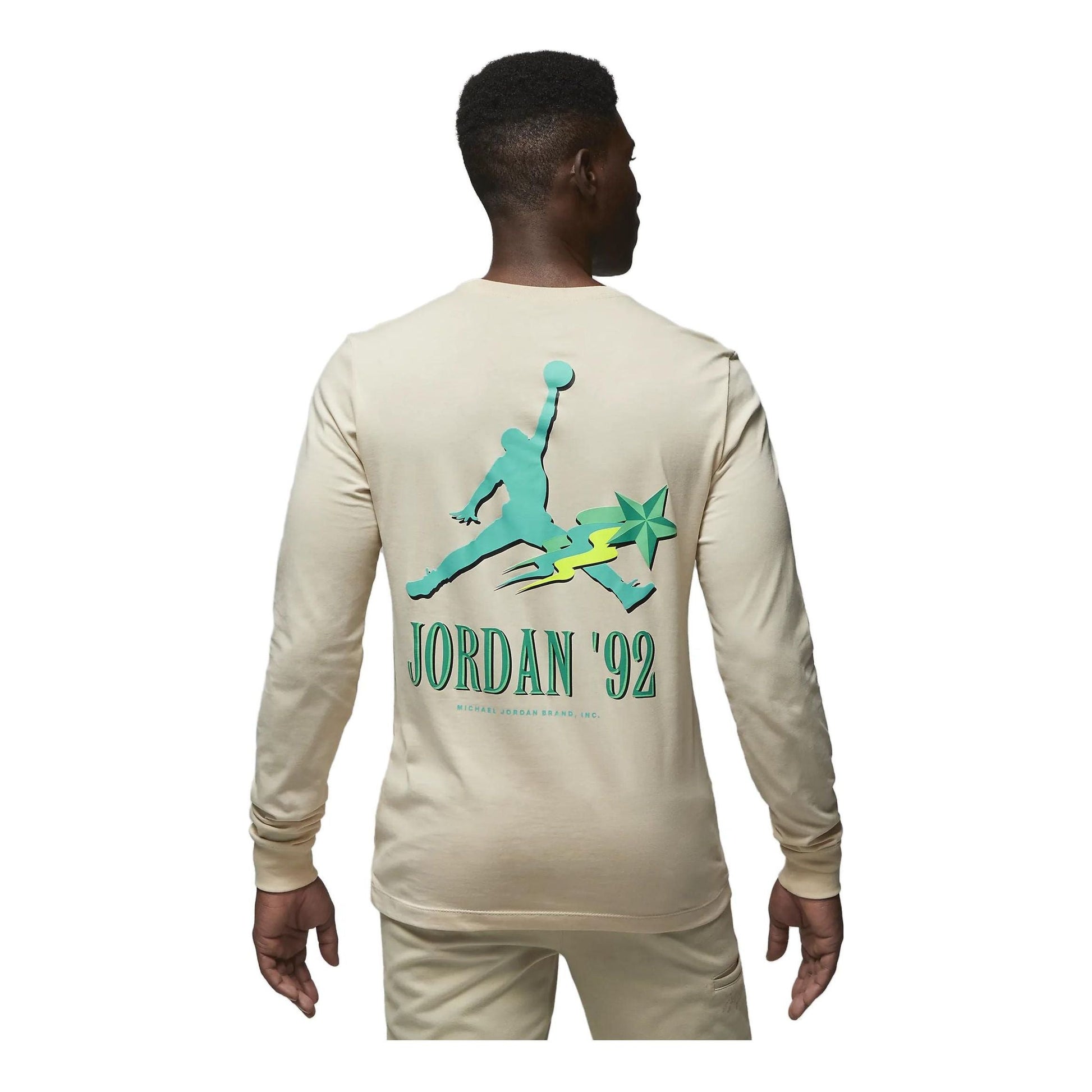 Air Jordan '92 Long Sleeve T-shirt 'Beige' DV1469-219