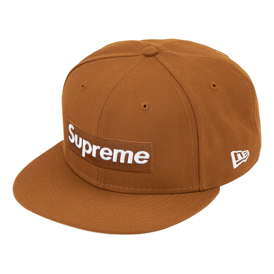 Supreme Money Box Logo New Era 'Brown White' SUP-FW22-1042
