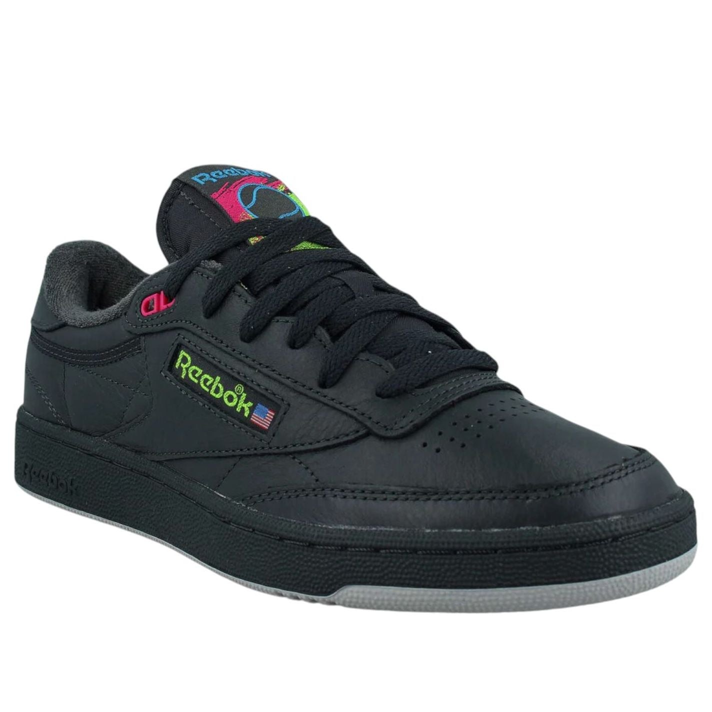 Reebok Club C 85 Vintage 'Black Pink Green' 100201173