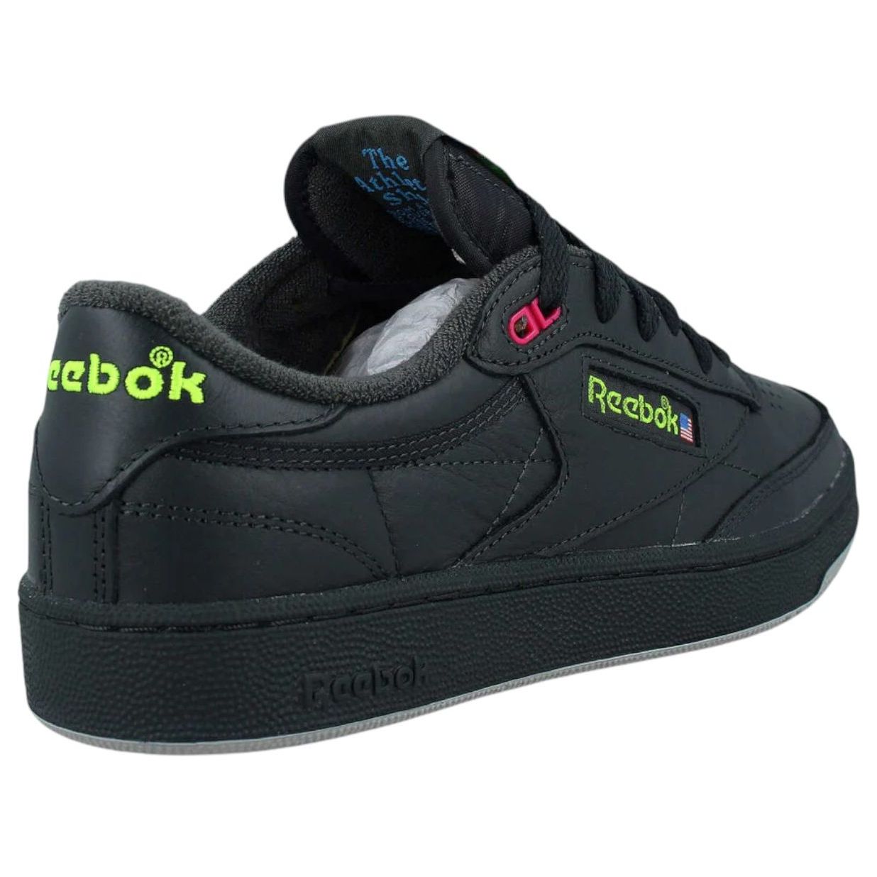 Reebok Club C 85 Vintage 'Black Pink Green' 100201173