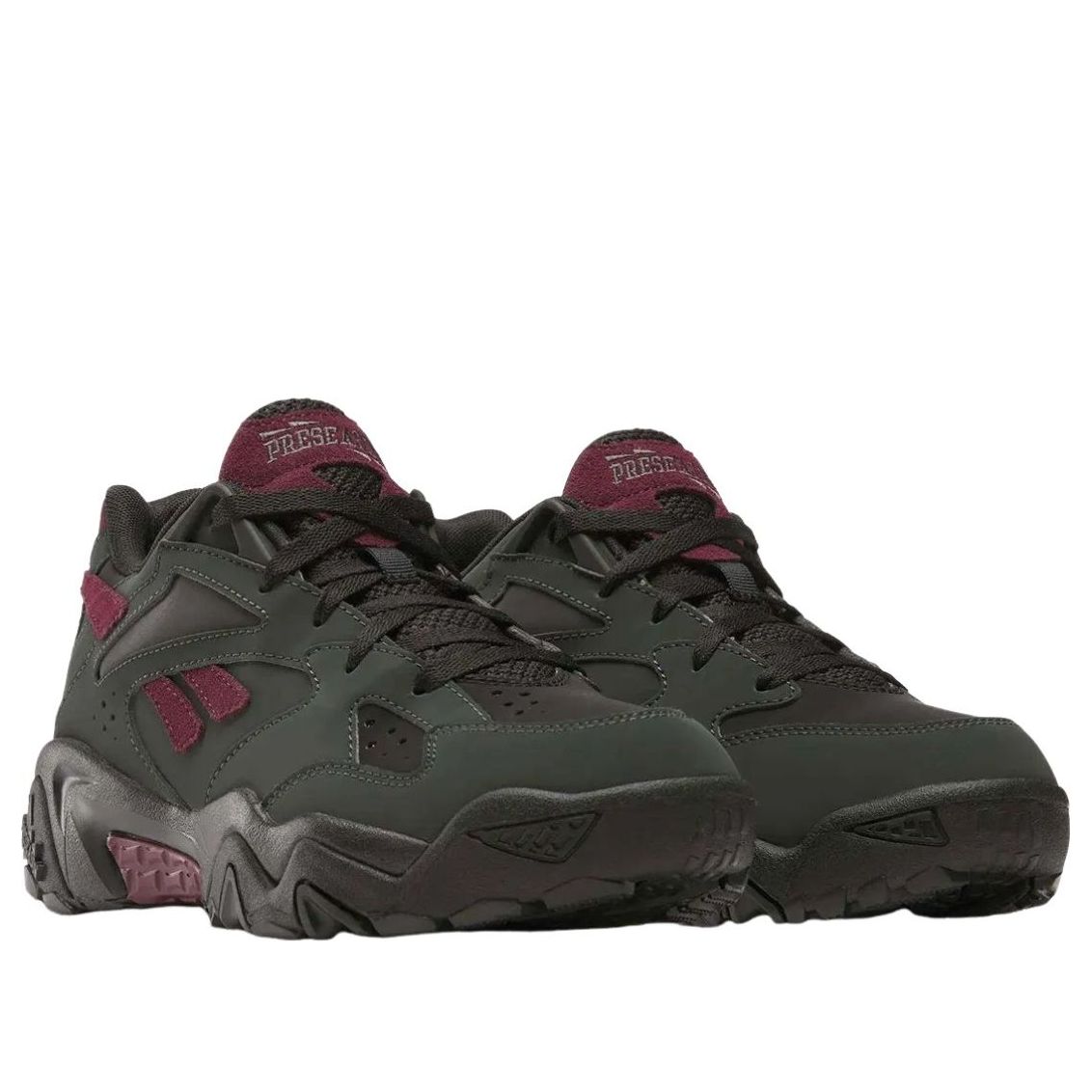 Reebok Preseason 94 Low 'Grey Black Cherry' 100230643