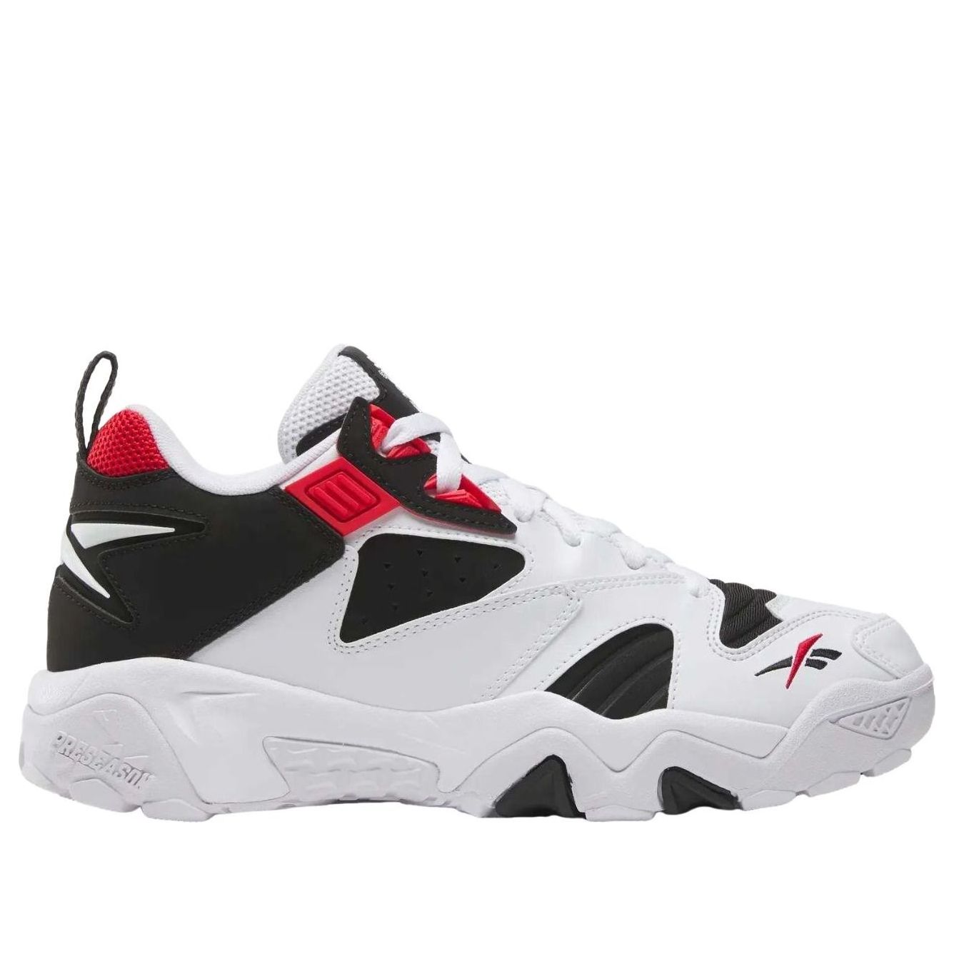 Reebok Brutus Low ' Ftwr White Black Vector Red' 100244788