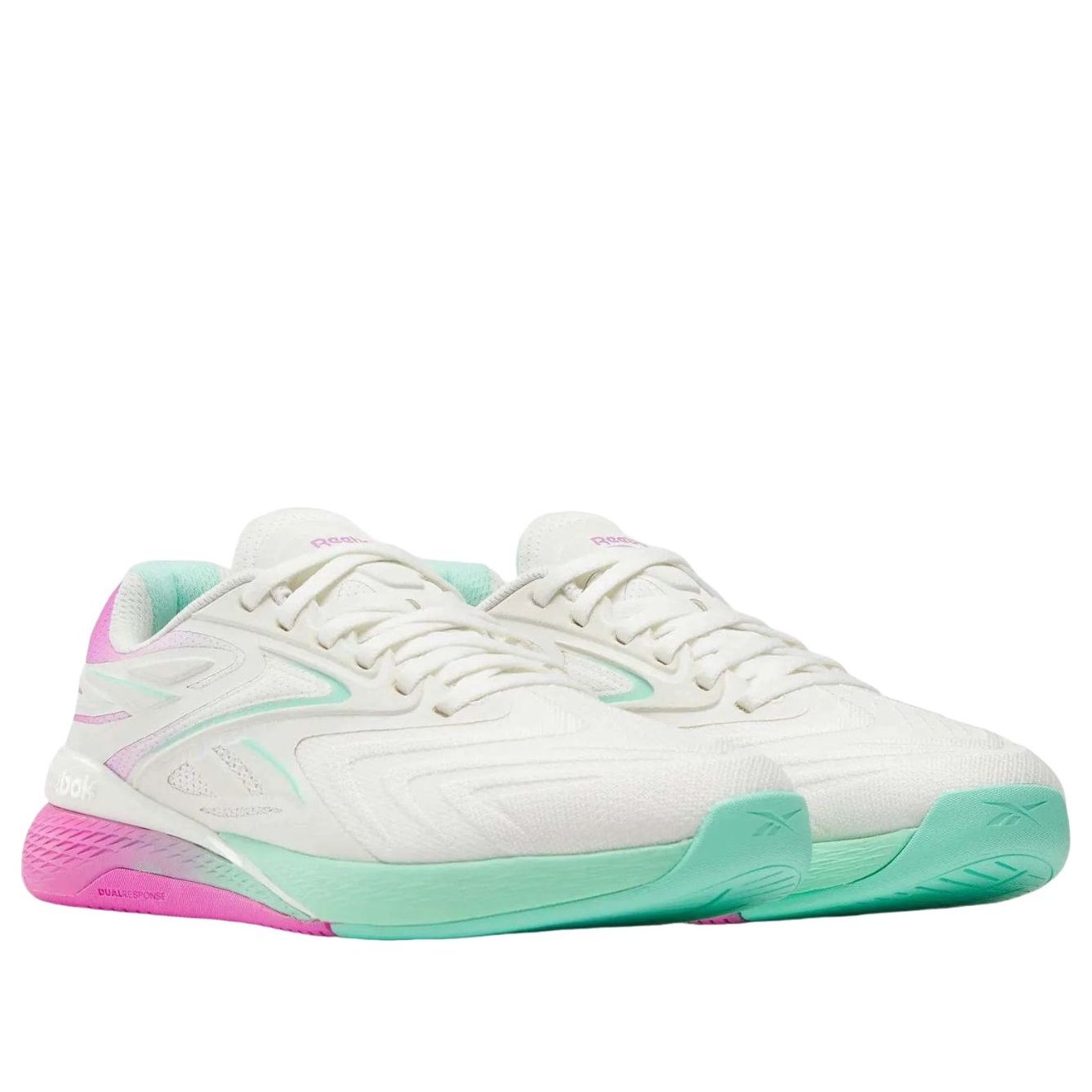 (WMNS) Reebok Nano X5 Edge 'Chalk Virtual Pink Aqua' 100249420