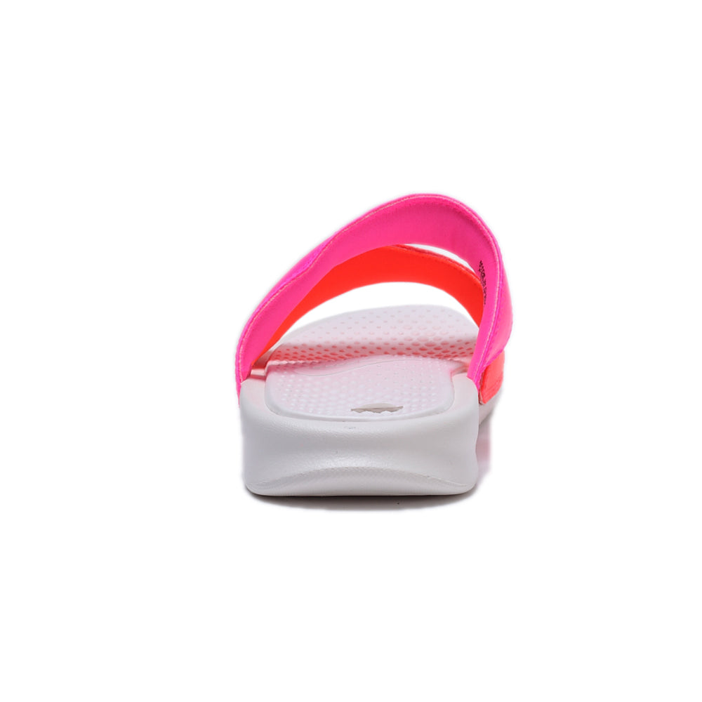 (WMNS) Nike Benassi Duo Ultra Slide 'Pink Orange White' 819717-068