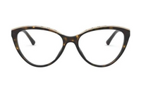 CHANEL Acetate Cat Eye Eyeglass Frames Women's Tortoiseshell