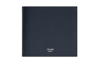 CELINE Shiny Calfskin Wallet Regular Men's Sacred Blue