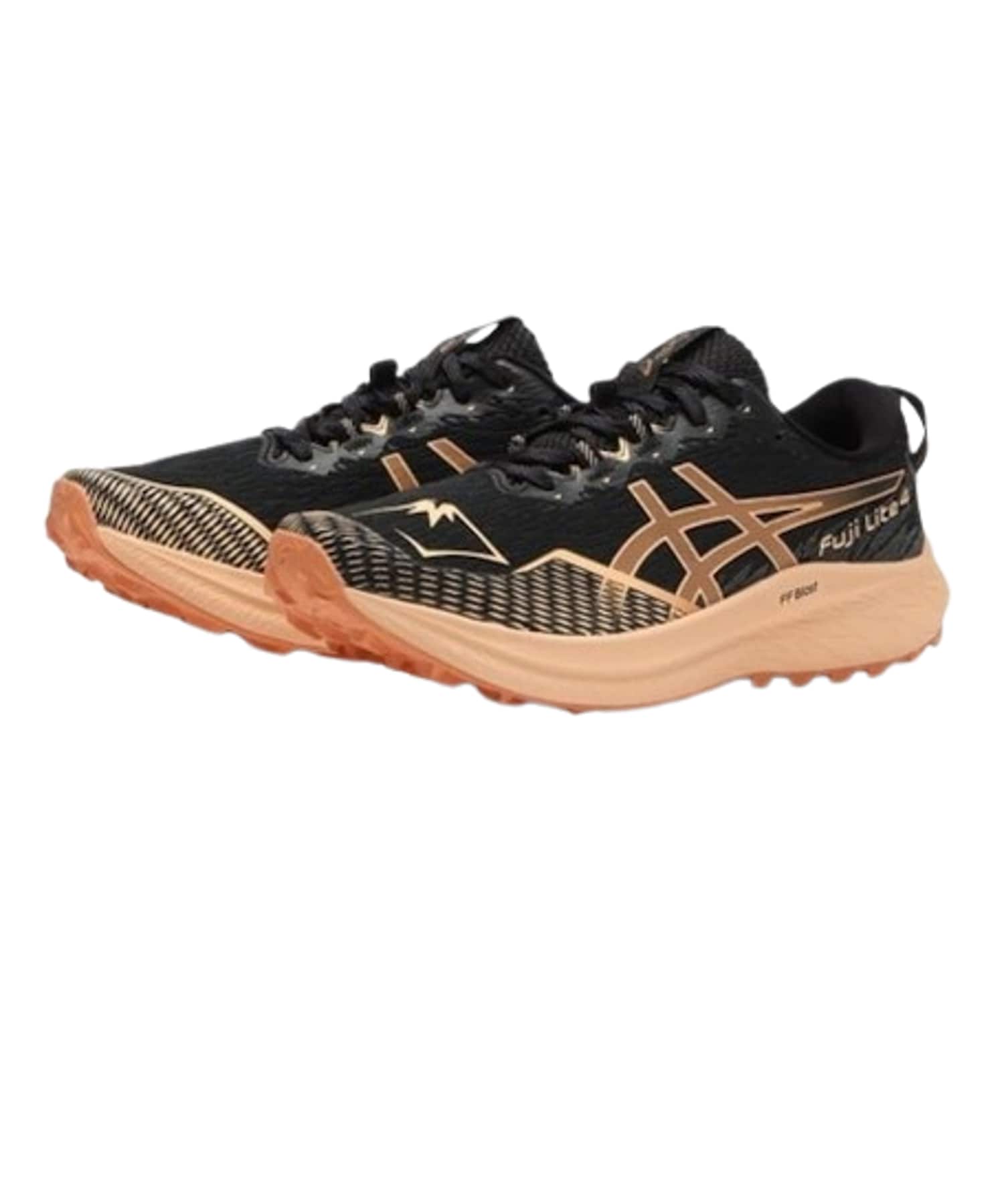 (WMNS) ASICS Fuji Lite 4 'Black Terracotta' 1012B514-001