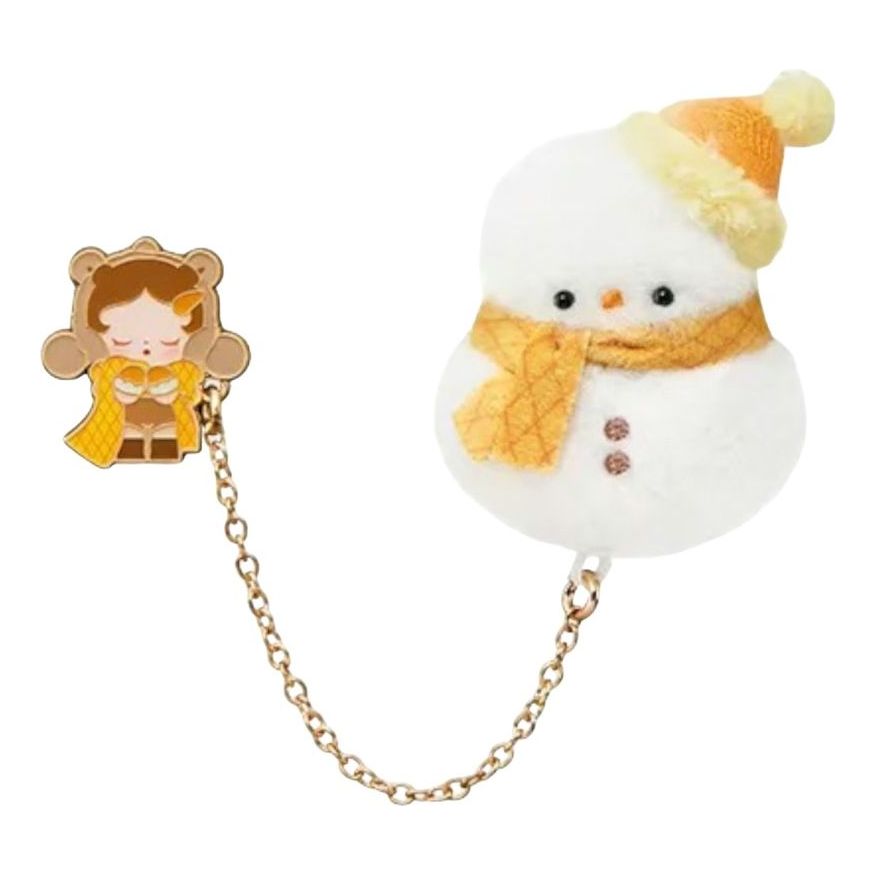 Pop Mart Pop Bean Fluffy and Cozy Fridge Magnet 'Skullpanda Snug Scarf' PPMT-2511-0052-1011150843