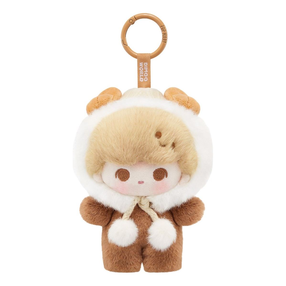 Pop Mart Pop Bean Fluffy and Cozy Plush Pendant 'Dimoo Woolly Baa-Baa' PPMT-2511-0051-1011151448