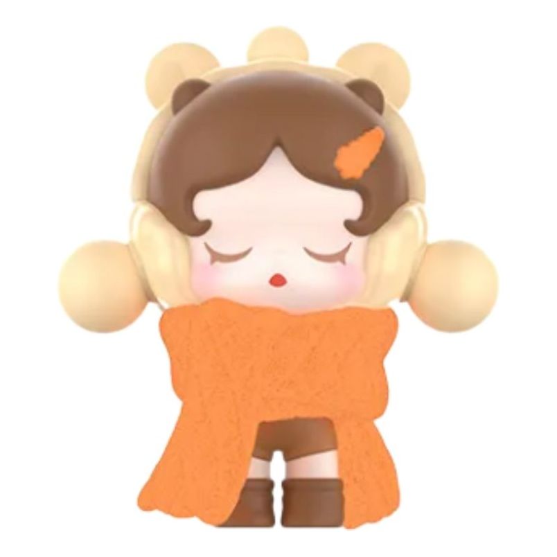Pop Mart Pop Bean Fluffy and Cozy Figure 'Skullpanda Snug Scarf' PPMT-2511-0050-1011186391