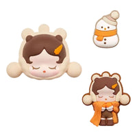 Pop Mart Pop Bean Fluffy and Cozy Decorative Charm 'Skullpanda Snug Scarf' PPMT-2511-0059-1011196990