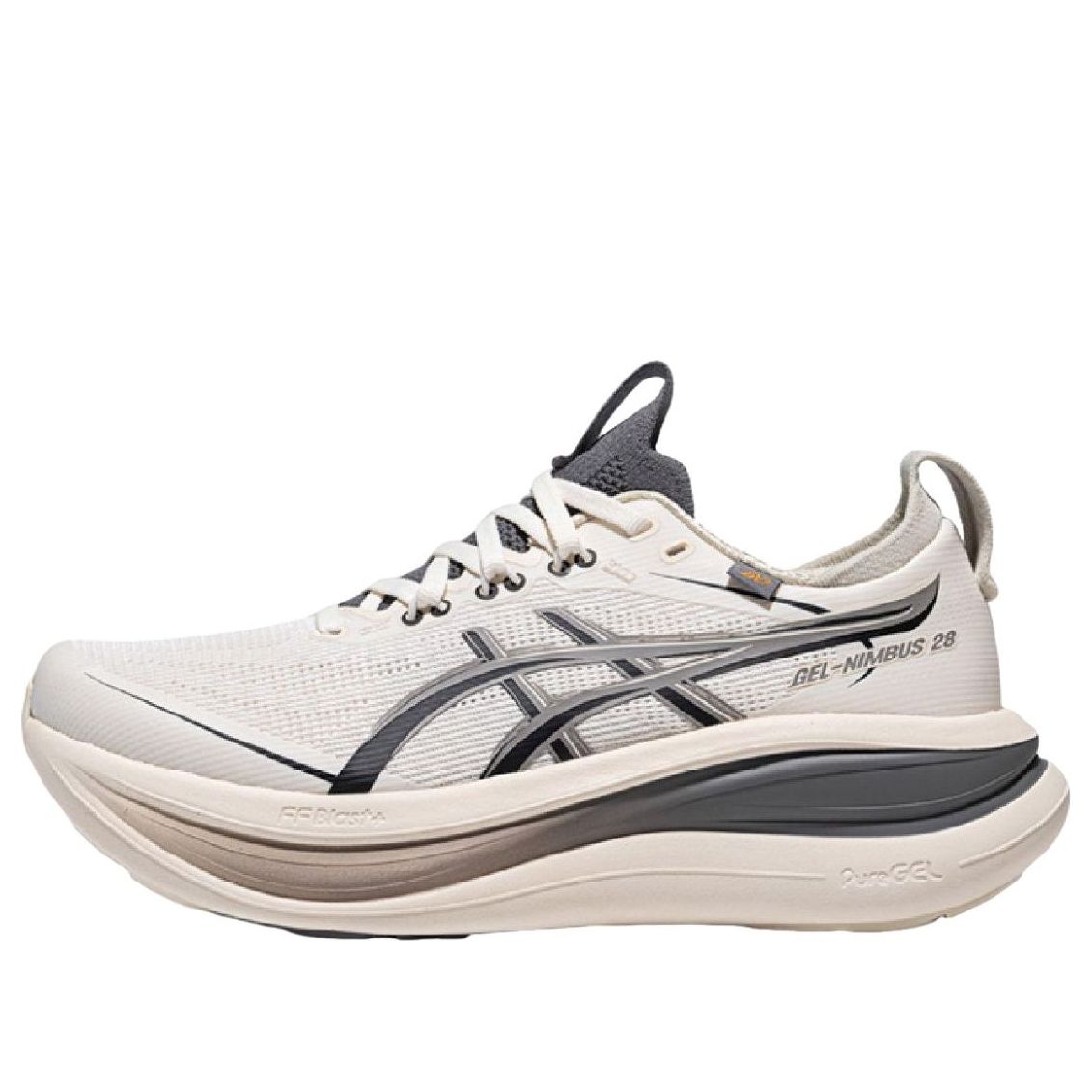(WMNS) ASICS Gel-Nimbus 28 Go 'Cream Cement Grey' 1012C032-100