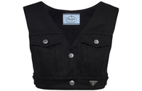 PRADA Vests Women's Black